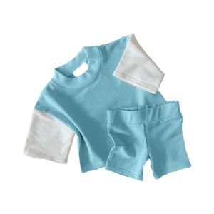 French Terry Custom Tee Shirts 6T Unisex Kids Drop Shoulder Print