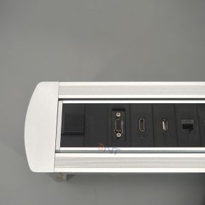 Multimedia electric flip up conference table socket with usb charger