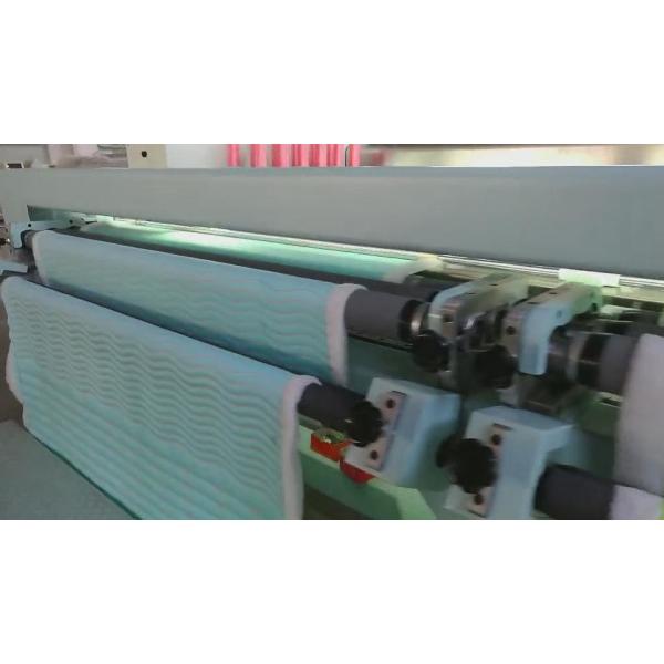 Quality Spandex Straight Line Embroidery Computerized Quilting Machines With Lower Noise for sale