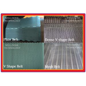 Continuous Conveyor Belt Dryer Diesel Heating Touch Screen Control