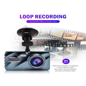 WDR Car Camcorder FHD 1080P Stream Media Mirror Dash Cam Night Version 128gb