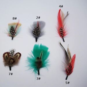 Wholesale Customizable Size Chicken Feather Flower Mount with Wire Accessory from china suppliers