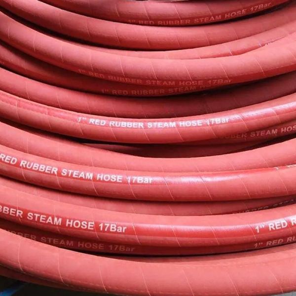 Steam Rubber Hose High Temp Resistant Strong Aging Resistance Wear Resistant