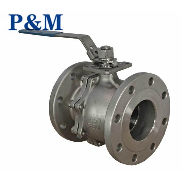 4'' 150LB CF8M stainless steel ball valve