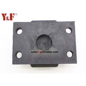 Small Anti Vibration Isolating Mounts Solid Rubber Bump Stops