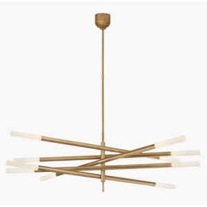 Vsual Comfort Rousseau Grande Ten Light Articulating Chandelier KW 5587