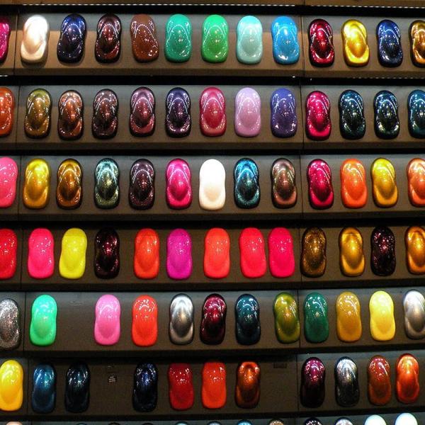 Mirror Chrome Powder Coat Candy Colors Exceptional Protective Properties