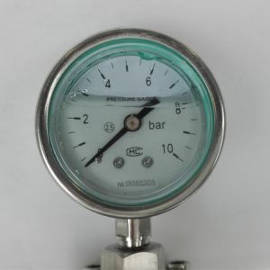 100Mpa Diaphragm Seal Digital Differential Pressure Gauge Stainless Steel