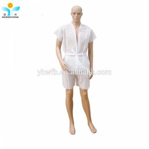 Colorful Disposable Fashion Kimono Gowns 50gsm More Size For Woman