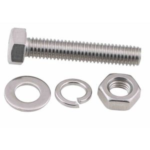 Grade A2 Stainless Steel 304 M6 Thread Hex Head Flange Cap Screw