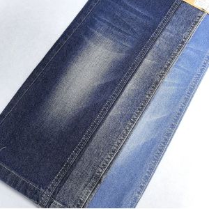 Breathable Style TWILL Spandex Double Core Spun Yarns Denim Fabric For Woman