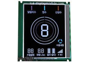 China Water Heater LCD Display Screen Customized Segment Monochrome VA COB Zebra Connection on sale