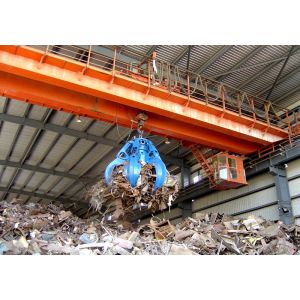 Wholesale QZ Type 5T Electric indoor double girder Overhead Crane double girder grab overhead crane from china suppliers