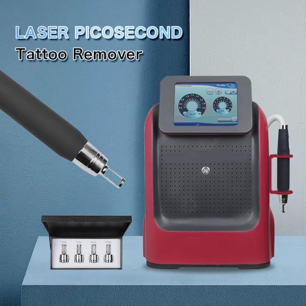 High Energy Power Pico Second Laser Tatoo Remover 755 nm 4 Wavelength Picosecond