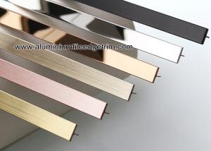 Wholesale 304 grade Stainless Steel Inlay T Patti / Profile For Residential Projects from china suppliers