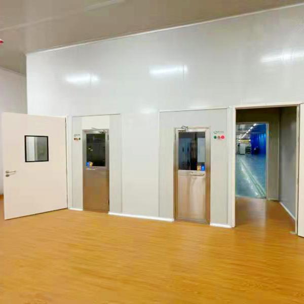 PLC SUS304 Door Air Shower Equipment 27m/S Clean Room Booth