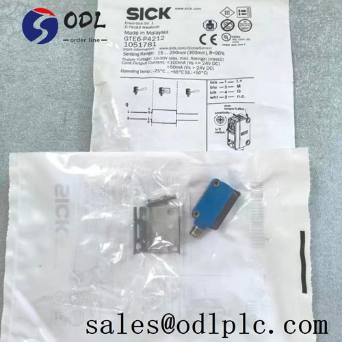 GTE6-P4212 Sick PLC Mini photoelectric sensor, proximity, high energy, 250mm PNP