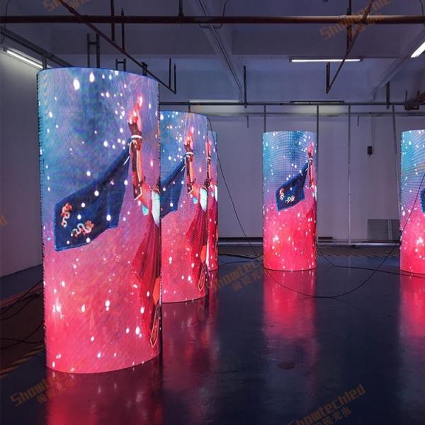 SI2.5 2.5mm Indoor Flexible LED Screen Creative Flexible LED Video Panels