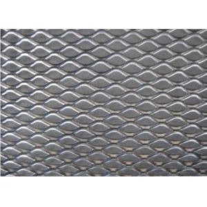 Galvanized Aliminum Expaned Flattened Mesh Weave 50mm*50mm*2.5mm Strength