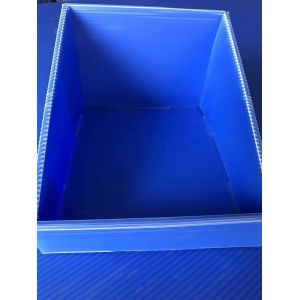 Plastic Turnover Box Customized Shape PP Corrugated Sheet Hollow Board