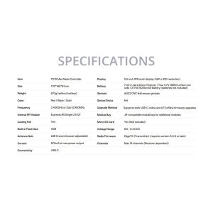 Radiomaster TX15 Max Radio Controller AG02 CNC Hall Sensor Gimbals (ELRS / M2)