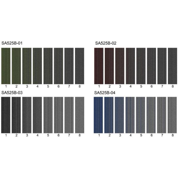 25 X 100 cm Nylon Carpet Tiles With PVC Backing 5mm Pile Height for business