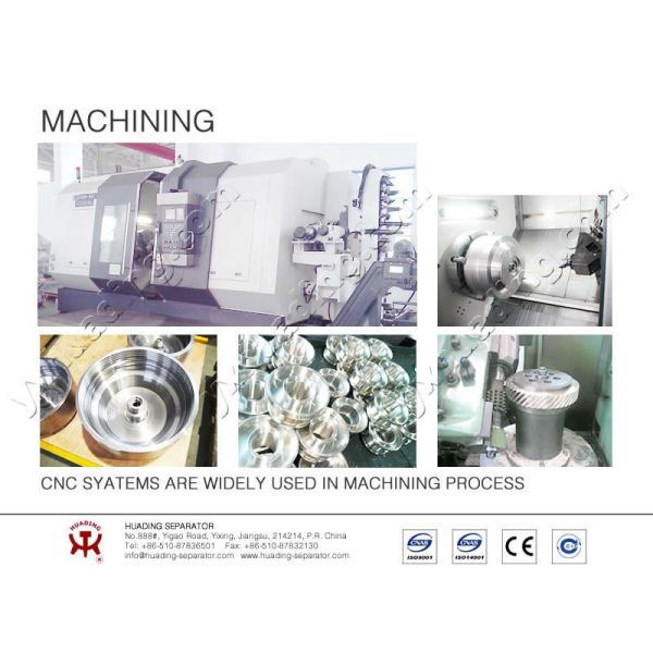 Customized Self-cleaning Disc Stack Separator Centrifuge with High Centrifugal Force for Factory Use