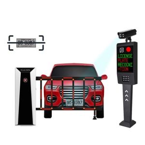 LPR Parking Controller With 345mp License Plate Recognition Camera System