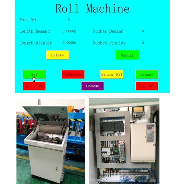 Metal Highway Guardrail Roll Forming Machine Hydraulic systems