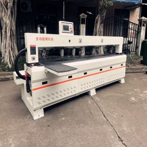 Wholesale Fully automatic woodworking three-axis linkage side hole machine CNC laser infrared side hole machine Solid wood furnitu from china suppliers