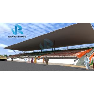 Layer Steel Bleachers Mobile Grandstand Folding Bleachers with stadium seats