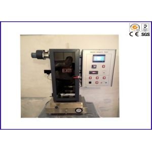 Micro Computer Smoke Density Test Apparatus For Plastic Burning / Decomposition