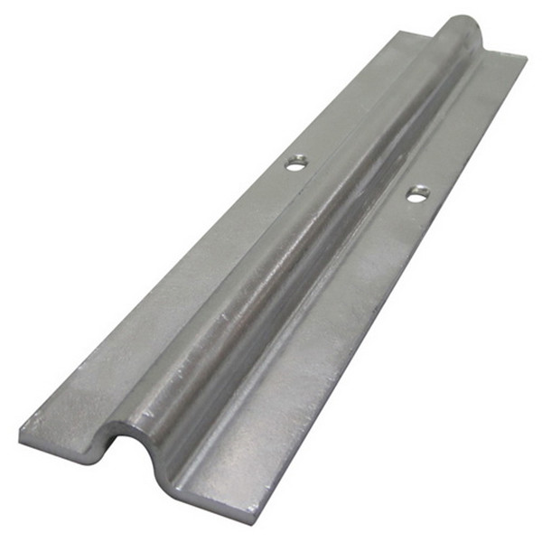 R8 R10 Groove Galvanized Steel Sliding Gate Track Hardware Rail Round Bar Gate