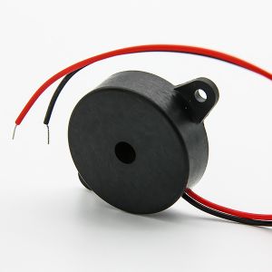 Wire Type Micro Piezo Buzzer Φ42*16mm 12 Volt DC Buzzer With Oscillator Circuit