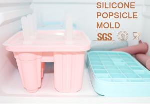 China Ice Lolly Personalised Silicone Molds Sustainable With Panton Color on sale