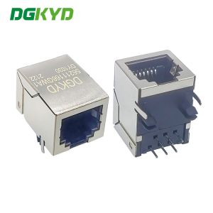 Wholesale DGKYD56211166GWA1DY1030 Single Port RJ12 Connector 6P6C Shielded Lightless G/FU from china suppliers