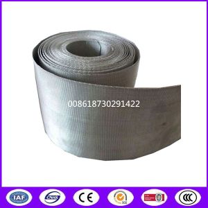 152/24mesh 127mm width,10m/roll Belt Screen Filter Mesh made in China for