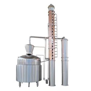 4000lt Red Copper Vodka and Whisky Alcohol Distillation Equipment for Home