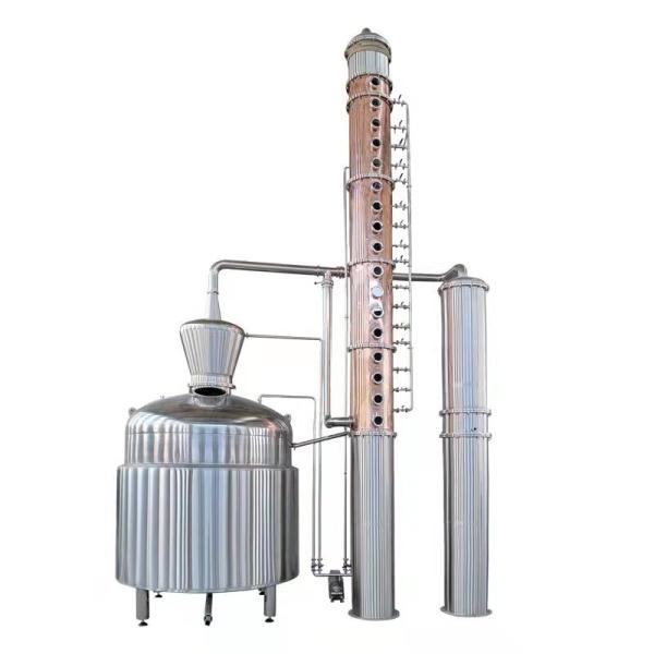 4000lt Red Copper Vodka and Whisky Alcohol Distillation Equipment for Home