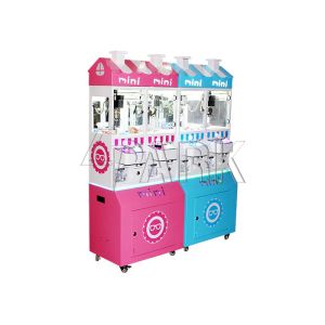 Mini Double Gift Vending Machines With Hardware And Plastic Material