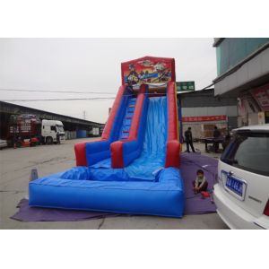 Pirate Theme Printing Commercial Inflatable Water Slide And Pool