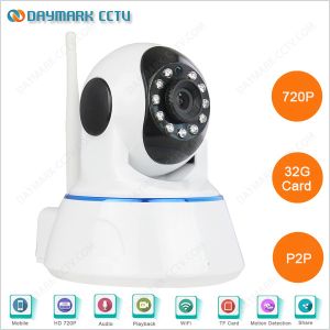 720p Home use indoor smart wifi connection wireless camera ip