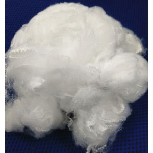 Raw White PSF Polyester Staple Fiber 100% Virgin Grade For Sewing Thread