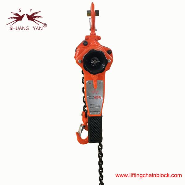 Quality Hand Operated Control Method Lever Chain Hoist with HSH A and Top And Bottom Hooks for sale