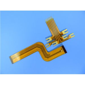 Impedance Controlled FPC Board Made On Polyimide With Immersion Gold