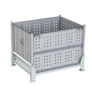 China Collapsible Galvanized Steel Q235 Transport Box For Auto Parts Spare parts on sale