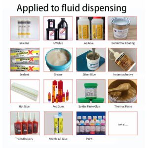 RS232/RS485 Communication Interface Precise Glue Dispensing Control System