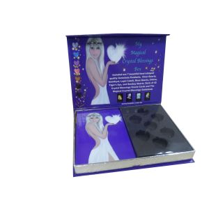 Magnetic Folding Cardboard Gift Boxes PDF Glossy Lamination Large Handmade