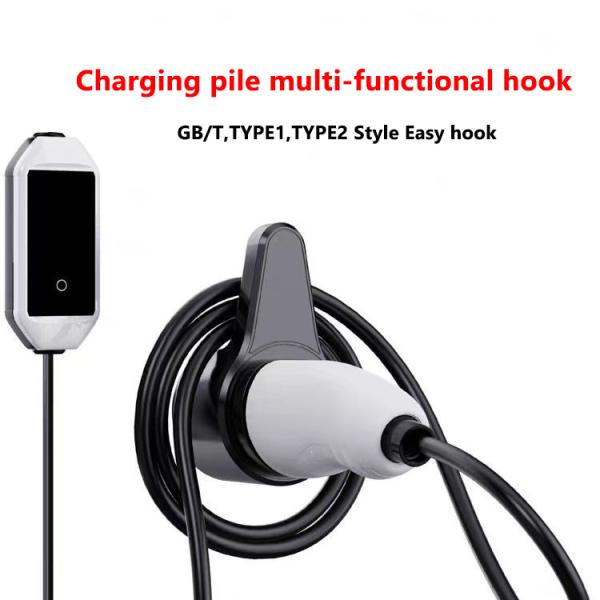 High Flame Retardant PC Fuel Shell Type1 SAE J1772 EV Charger Connector Socket IP55