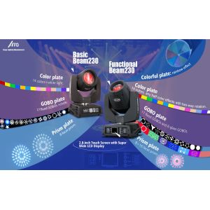 Auto CAD Layout Lighting Solutions Service 350W LED RGB Disco Stage Moving Head